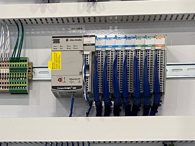 The orientation of some devices in the control system can be mounted upside down, right side up or anything in between. Other devices have orientation requirements that need to be followed.