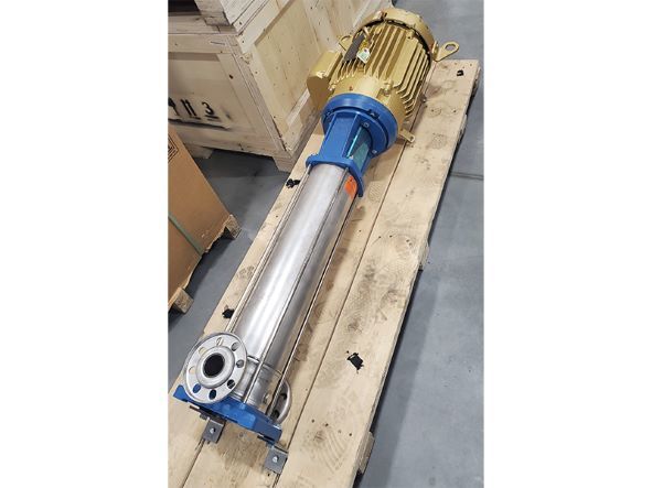 This high pressure pump is a manufactured product from the vendor; however, it is one of many components when included as part of a reverse osmosis (RO) membrane system. Domestic origin may or may not be necessary to the RO system manufacturer depending on the other contents’ origin and cost balance.