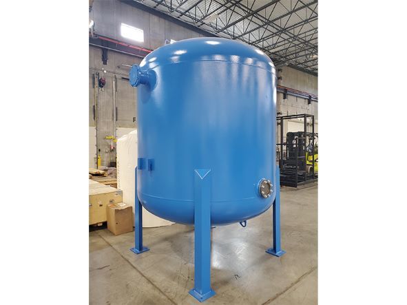 Although a steel vertical pressure vessel is an iron or steel product on its own, AIS does not apply when supplied as part of a media filter system, which would be the manufactured product; however, American steel would count toward the final product’s domestic content.